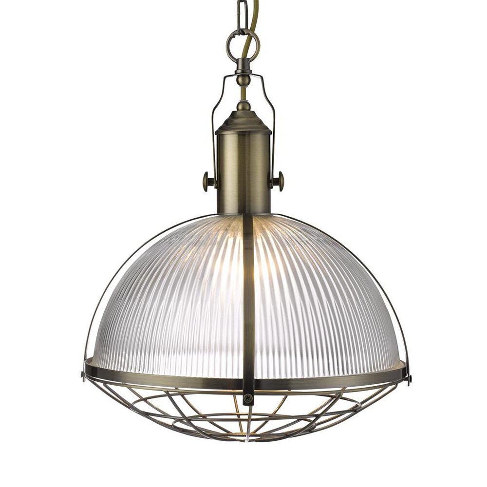 Ribbed Pendant with Clear Glass Brochure