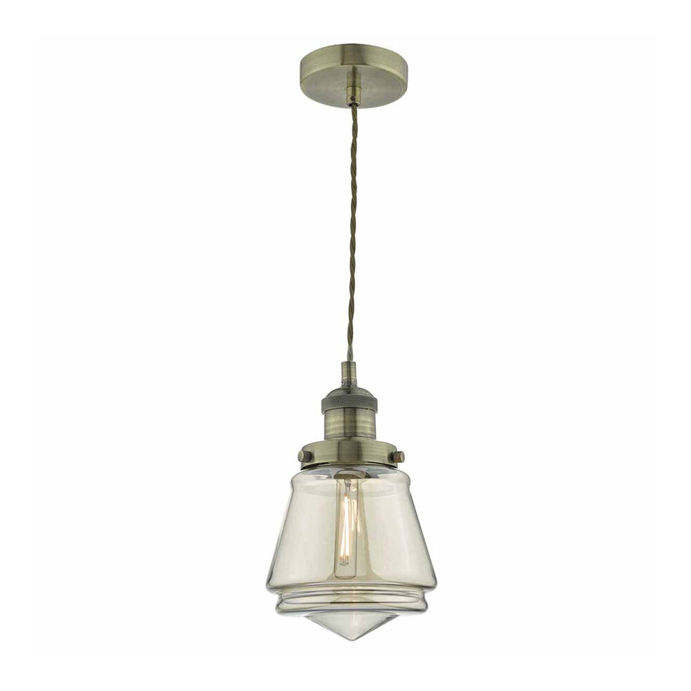 Ribbed Pendant with Clear Glass Brochure