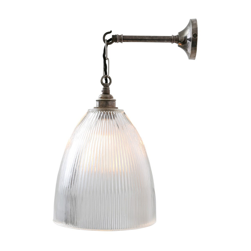Black & Silver Folding Wall Light Lighting