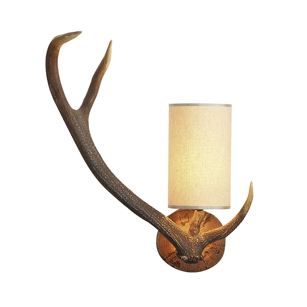 Antique Brass Cage Wall Light Lighting