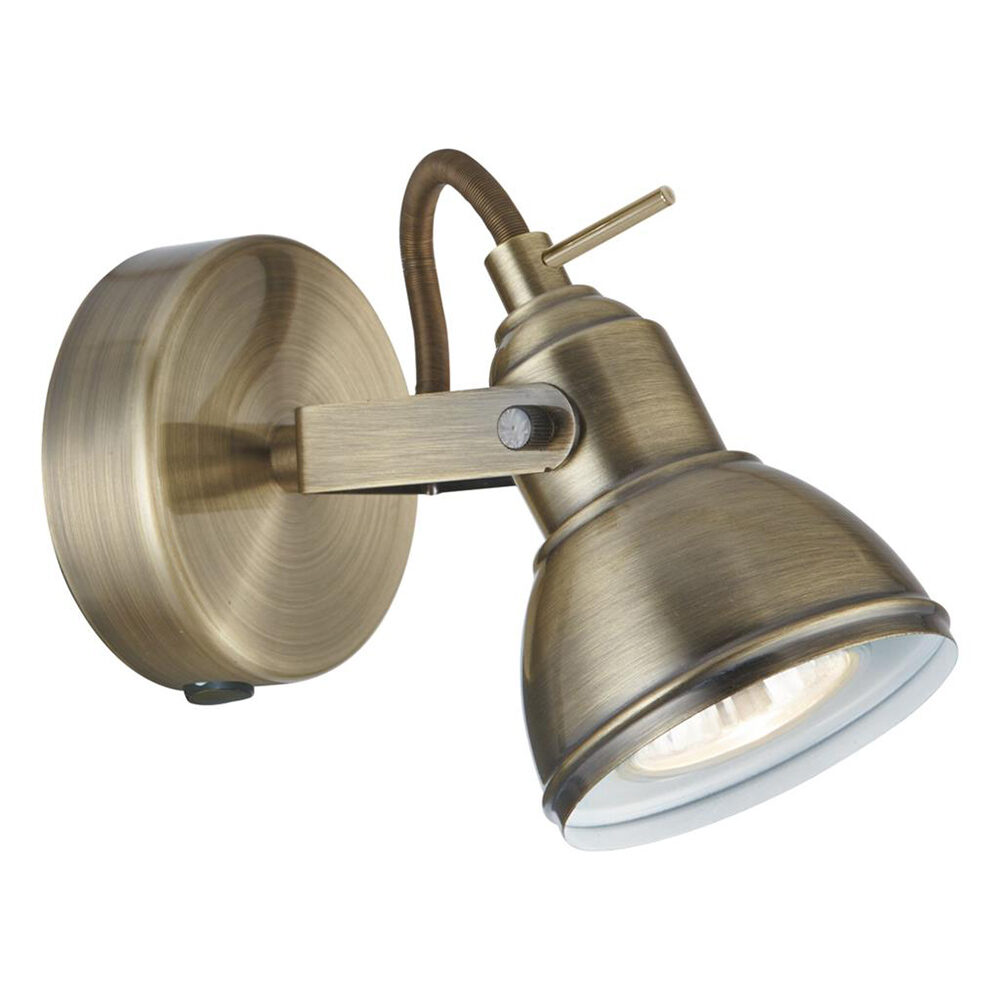 Black & Silver Folding Wall Light Lighting