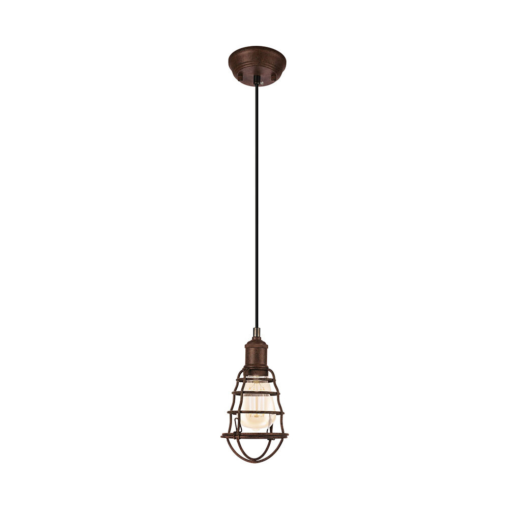 Antique Brass Cage Wall Light Lighting