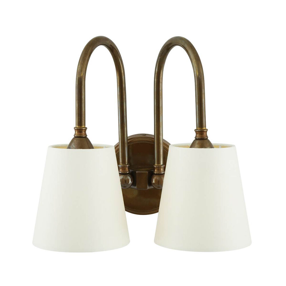 Brushed Steel Flexi Wall Light with USB Lighting