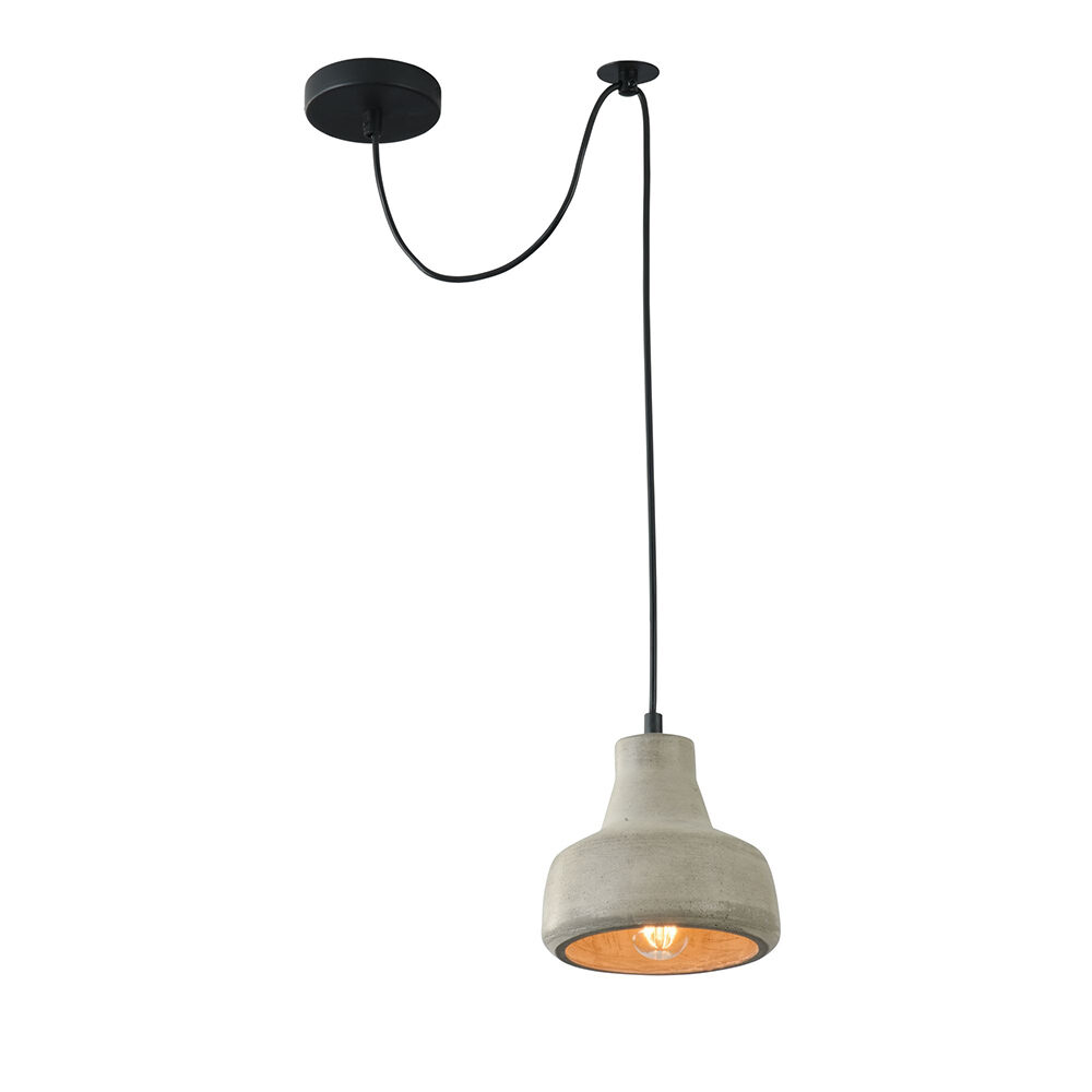 Black Wood Small Pendant Ceiling