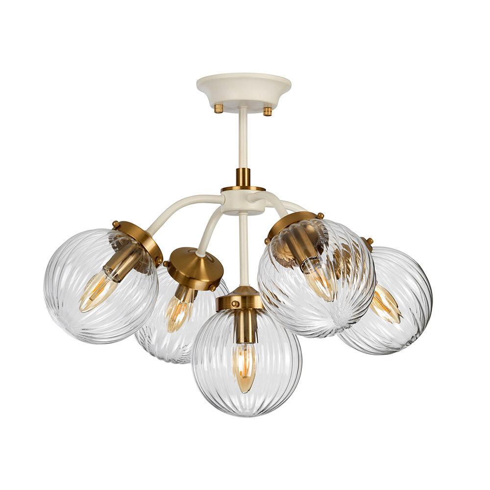 24 Light Black Pendant Ceiling