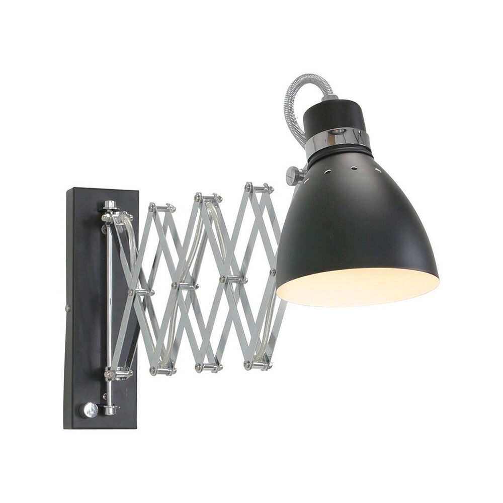 Contemporary Matt Black Exterior Wall Light Lighting