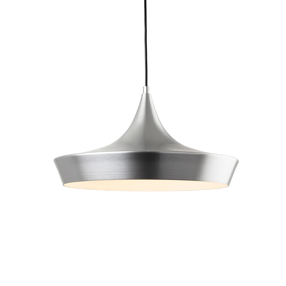 Satin Bronze and Glass Pendant Ceiling