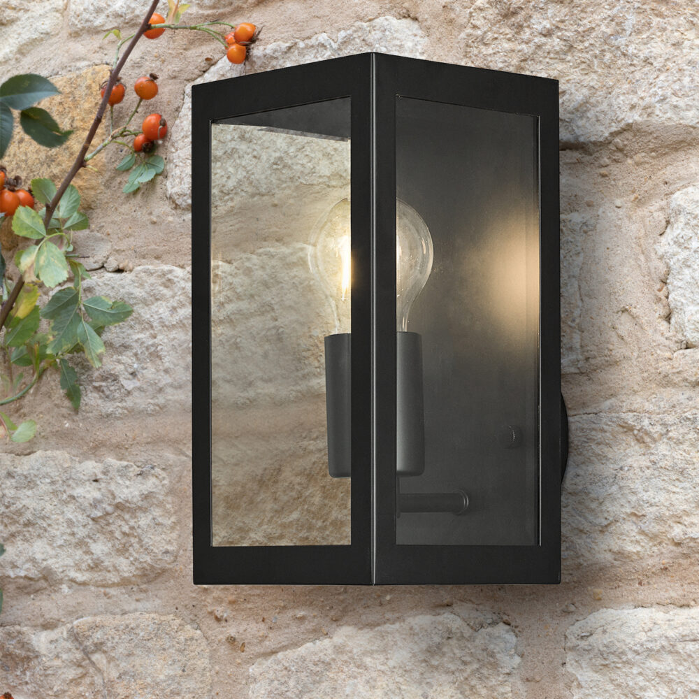 Aged Iron Outdoor Wall Light Lighting
