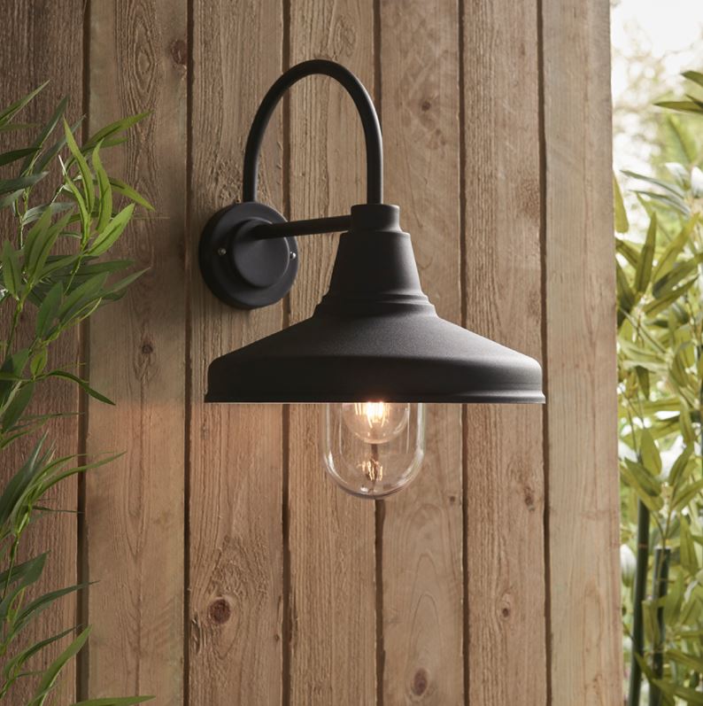 Aged Iron Outdoor Wall Light Lighting