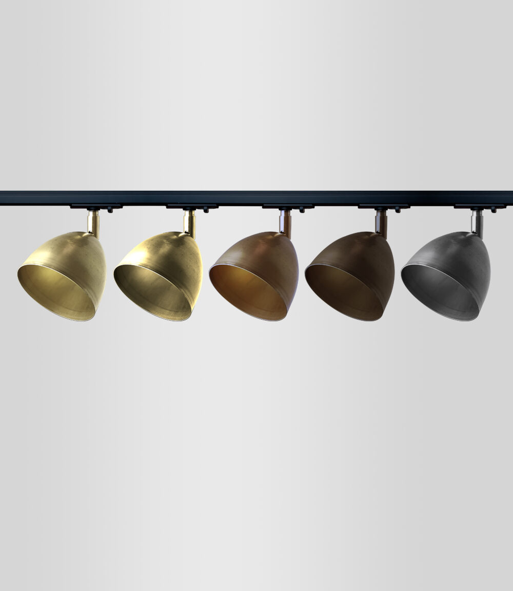 Brass Dome Track Spotlight (Track not included) Brochure
