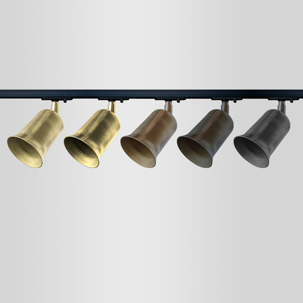Brass Dome Track Spotlight (Track not included) Brochure