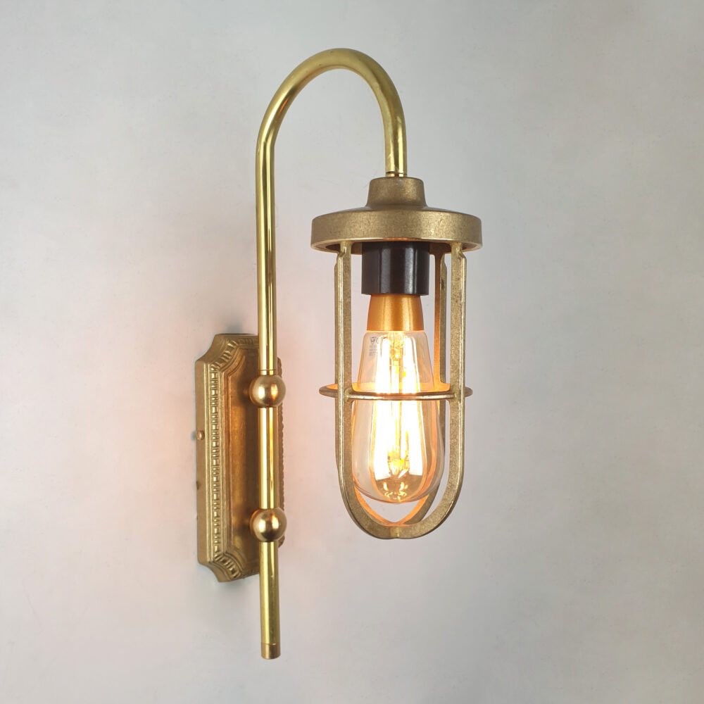 Brass Cap Globe Wall Light Brochure