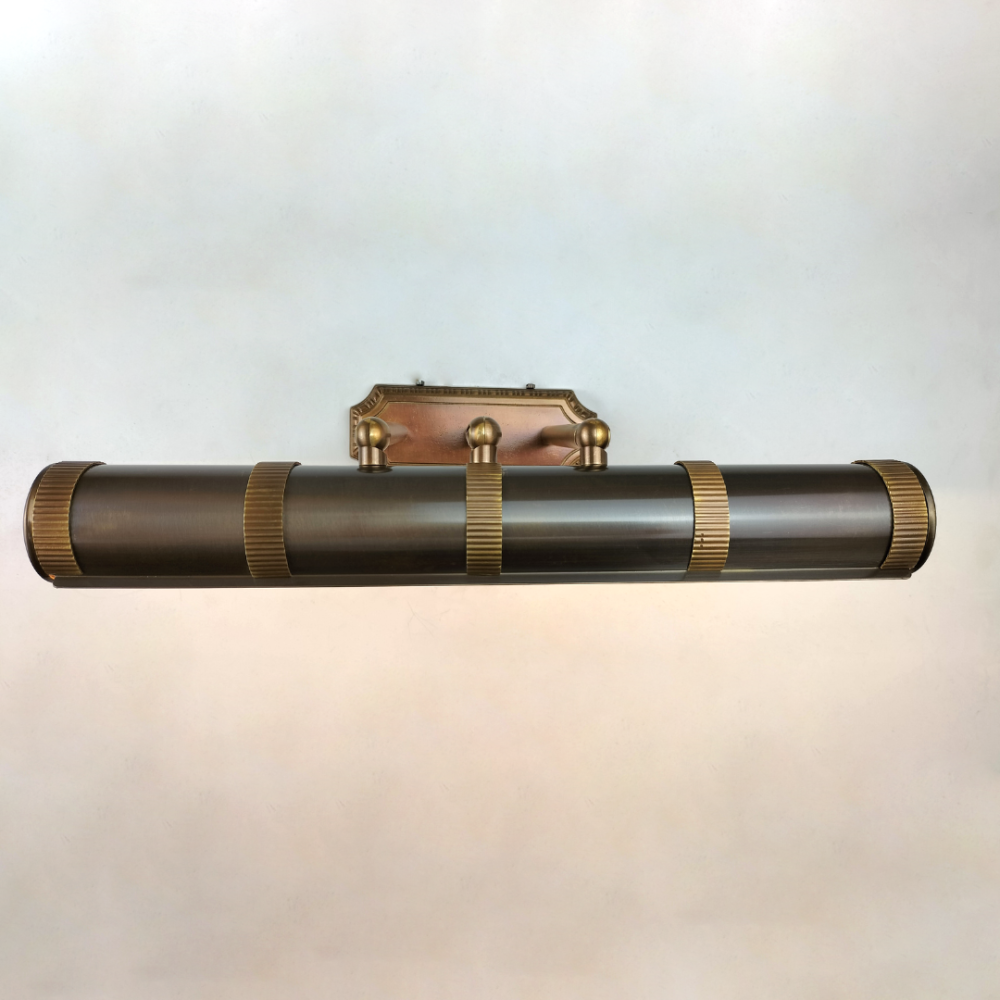Brass Strap Detail Picture Light Brochure