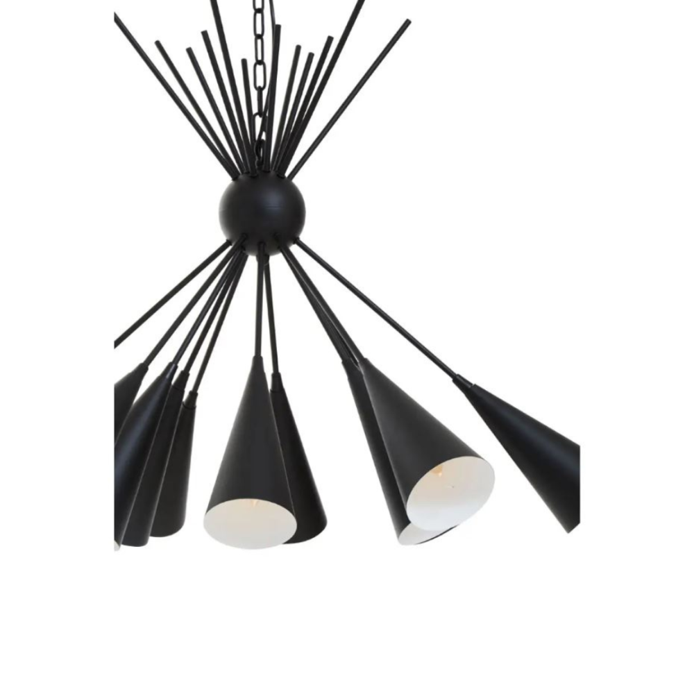 12 Light Cone Pendant Ceiling
