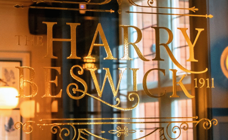 harry beswick heswall sign