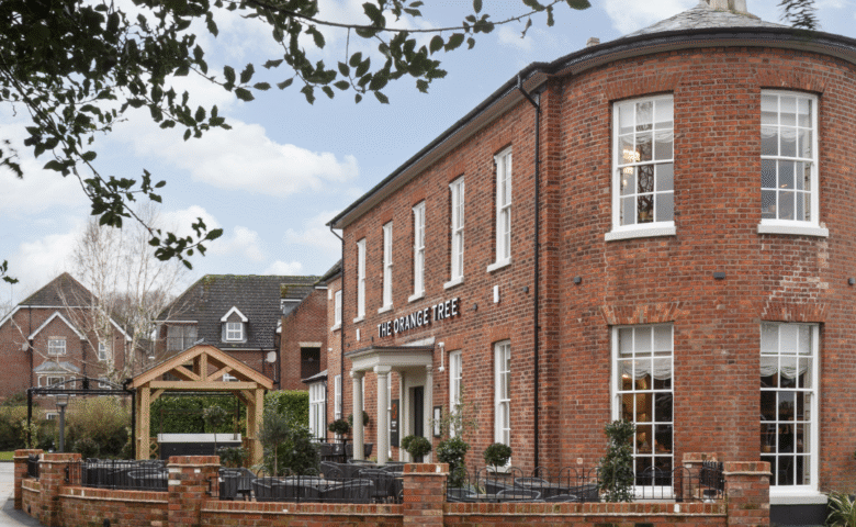 the orange tree congleton outdoors