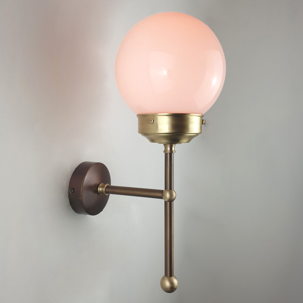 Two-Tone Wall Light with Globe Brochure