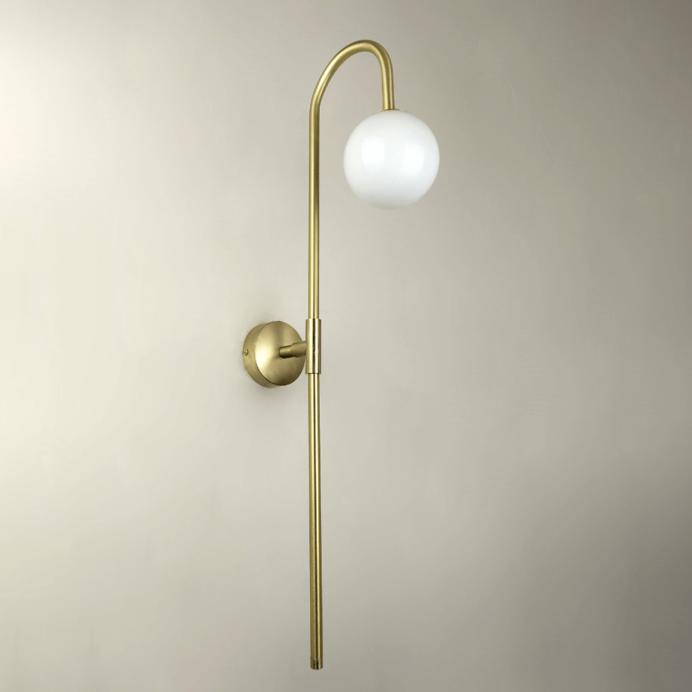 Shower Wall Light with Opal Globe Brochure