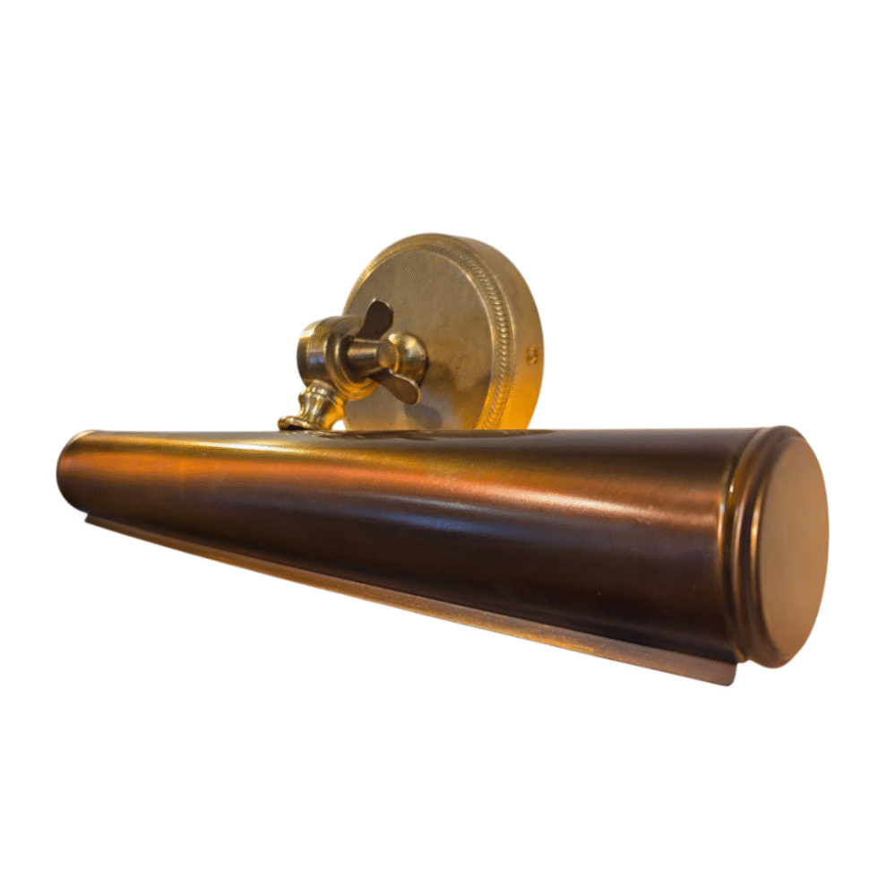 Raw Brass & Antique Brass Adjustable Arm Picture Light Picture Lights