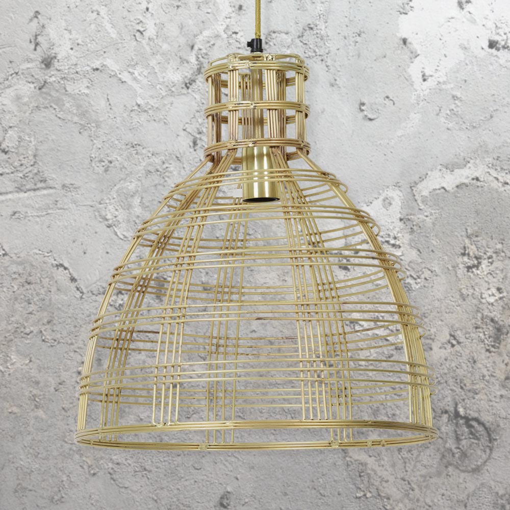 Vintage Wire Pendant Light Cl 39501 E2 Contract Lighting Uk